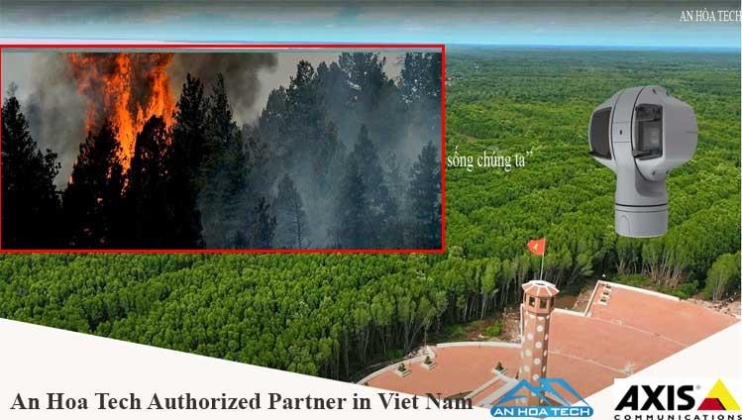 Camera AI cảnh báo cháy rừng bảo vệ rừng