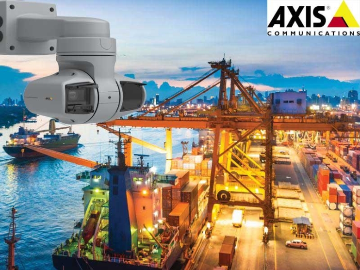 Camera giám sát cảng biển tầm quan sát bán kính 15km